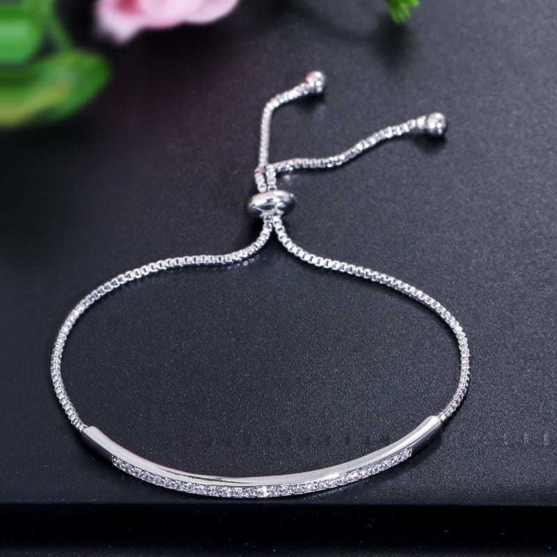 Adjustable-Stackable-Cubic-Zirconia-Delicate-Bracelet-Bracelets-Color-Rose-GoldSilverGold-1