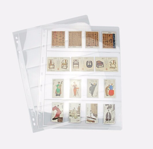 10PCS/Lot stamps lines grid transparent PVC page of stamp album loose-leaf inners of stamps holders not including cover PCCB 10PCS/Lot stamps lines grid transparent PVC page of stamp album loose-leaf inners of stamps holders not including cover PCCB