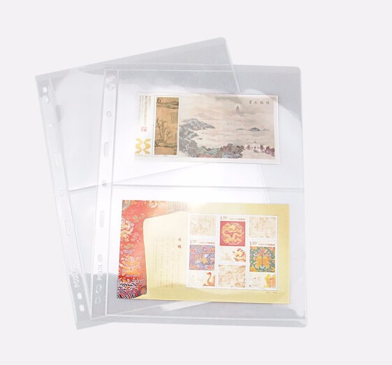 10PCS/Lot stamps lines grid transparent PVC page of stamp album loose-leaf inners of stamps holders not including cover PCCB 10PCS/Lot stamps lines grid transparent PVC page of stamp album loose-leaf inners of stamps holders not including cover PCCB