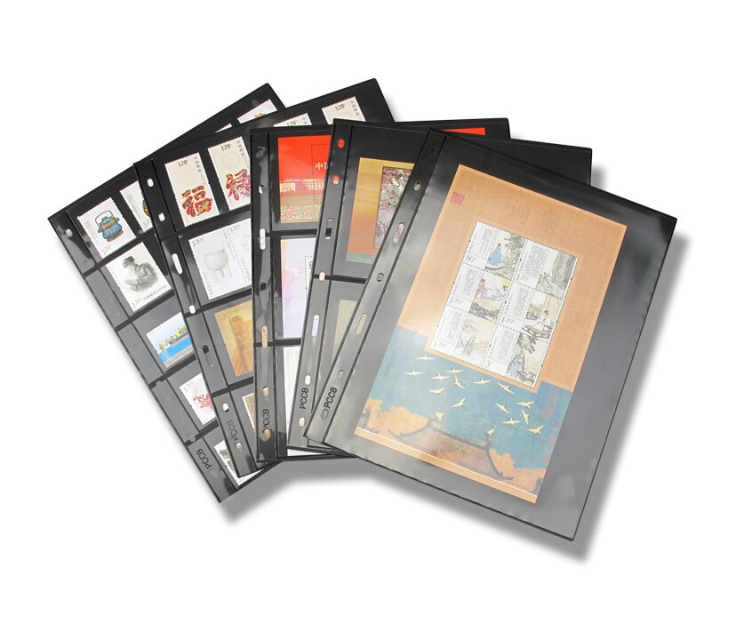 10PCS/Lot stamps lines grid transparent PVC page of stamp album loose-leaf inners of stamps holders not including cover PCCB 10PCS/Lot stamps lines grid transparent PVC page of stamp album loose-leaf inners of stamps holders not including cover PCCB