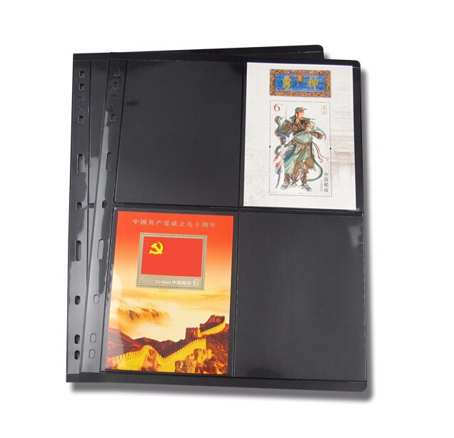10PCS/Lot stamps lines grid transparent PVC page of stamp album loose-leaf inners of stamps holders not including cover PCCB 10PCS/Lot stamps lines grid transparent PVC page of stamp album loose-leaf inners of stamps holders not including cover PCCB