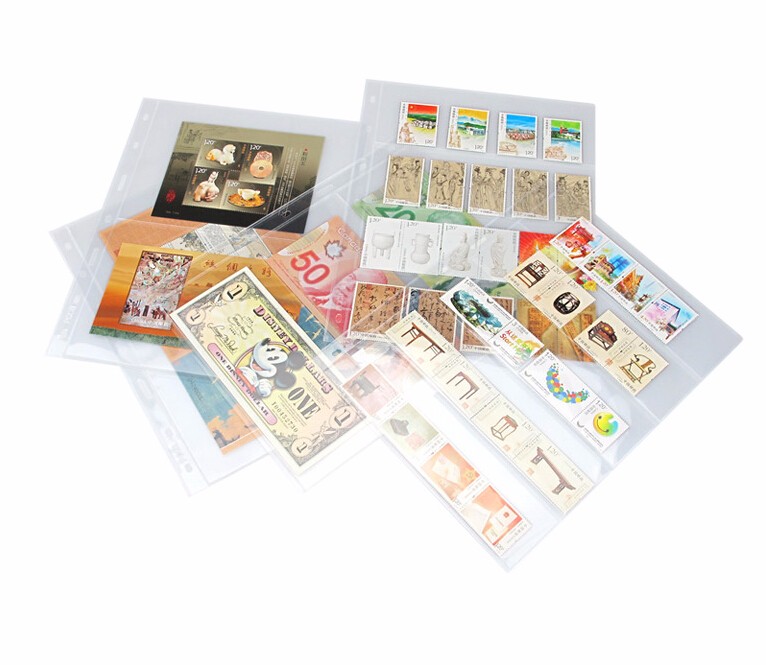 10PCS/Lot stamps lines grid transparent PVC page of stamp album loose-leaf inners of stamps holders not including cover PCCB 10PCS/Lot stamps lines grid transparent PVC page of stamp album loose-leaf inners of stamps holders not including cover PCCB