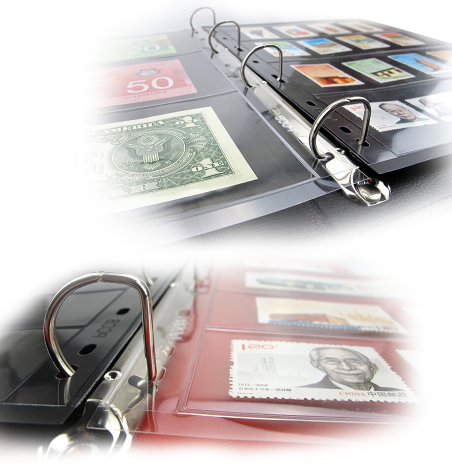 10PCS/Lot stamps lines grid transparent PVC page of stamp album loose-leaf inners of stamps holders not including cover PCCB 10PCS/Lot stamps lines grid transparent PVC page of stamp album loose-leaf inners of stamps holders not including cover PCCB
