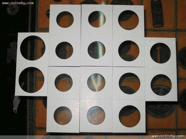 New 50PCS Square Cardboard Coin Holders Coin Supplies Coin Album Collection Lighthouse Stamp Coin Holders Cover Case Storage New 50PCS Square Cardboard Coin Holders Coin Supplies Coin Album Collection Lighthouse Stamp Coin Holders Cover Case Storage