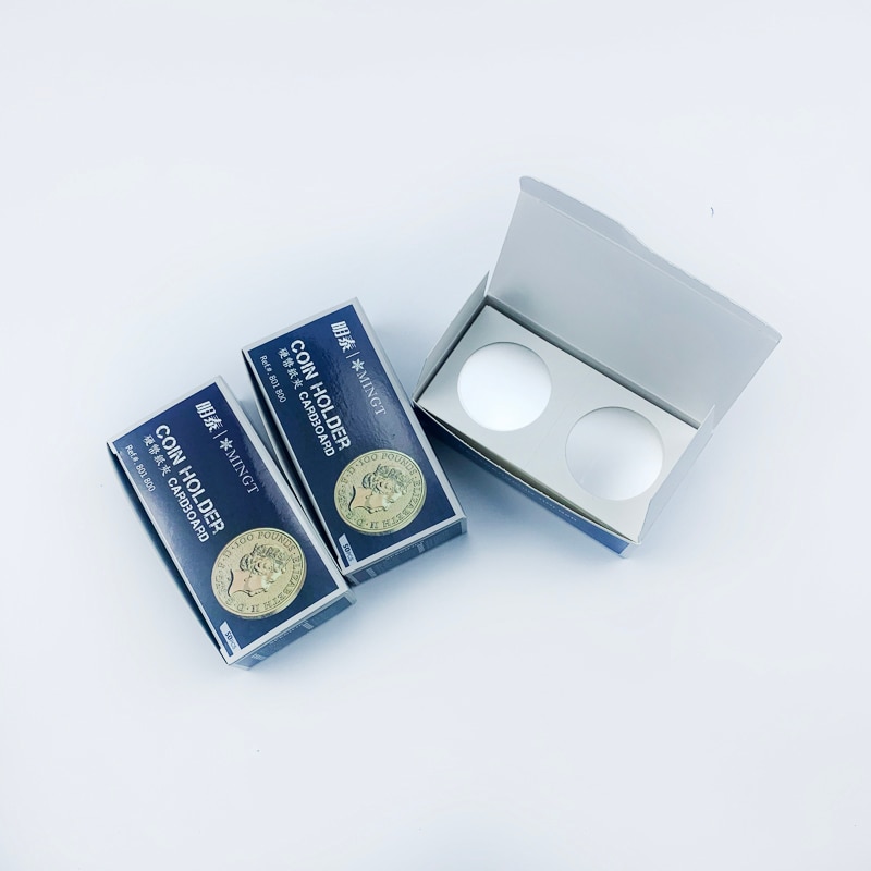 New 50PCS Square Cardboard Coin Holders Coin Supplies Coin Album Collection Lighthouse Stamp Coin Holders Cover Case Storage New 50PCS Square Cardboard Coin Holders Coin Supplies Coin Album Collection Lighthouse Stamp Coin Holders Cover Case Storage