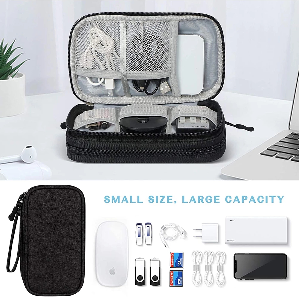 NEW Travel Organizer Bag Cable Storage Organizers Pouch Carry Case Portable Waterproof Double Layers Storage Bags For Cable Cord NEW Travel Organizer Bag Cable Storage Organizers Pouch Carry Case Portable Waterproof Double Layers Storage Bags For Cable Cord