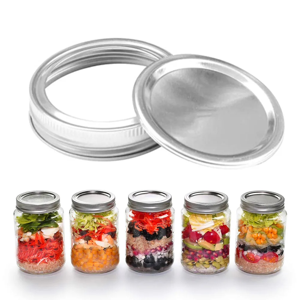 10/12/24PCS Mason Canning Lids Leak Proof Sealing Food Keeping Fresh 70/86MM Regular Mouth Mason Jar Covers Kitchen Supplies 10/12/24PCS Mason Canning Lids Leak Proof Sealing Food Keeping Fresh 70/86MM Regular Mouth Mason Jar Covers Kitchen Supplies
