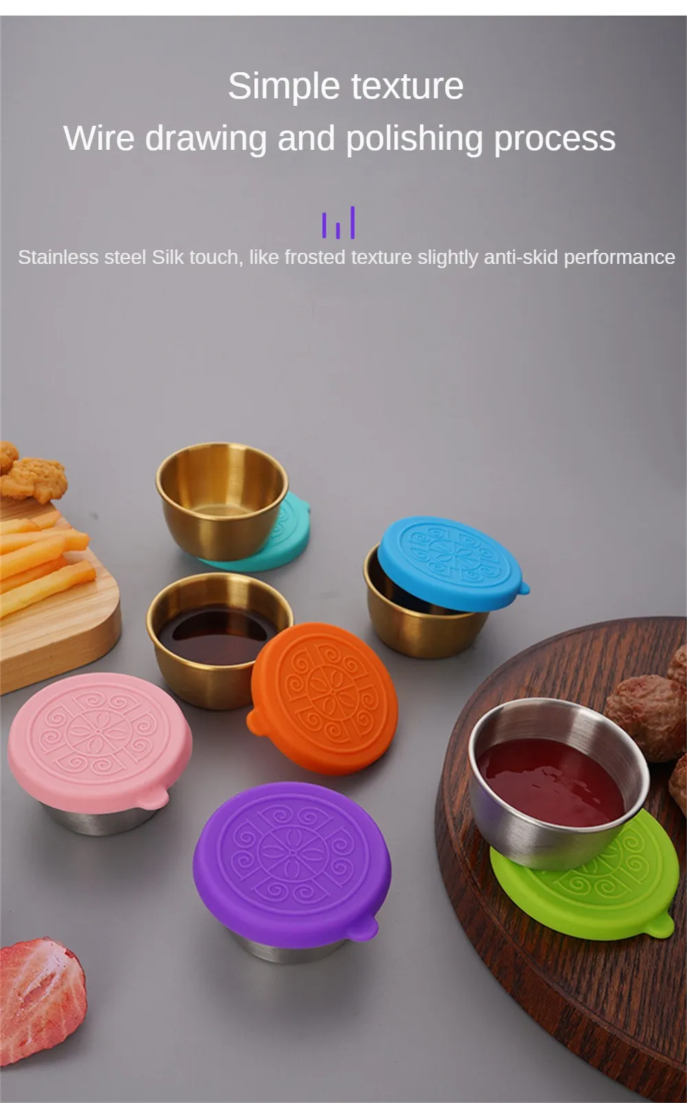 Leak Proof Dipping Sauce Cups Salad Condiment Containers with Lids Portable Refillable Sauce Box Lunch Box Barbecue Sauce Bottle Leak Proof Dipping Sauce Cups Salad Condiment Containers with Lids Portable Refillable Sauce Box Lunch Box Barbecue Sauce Bottle
