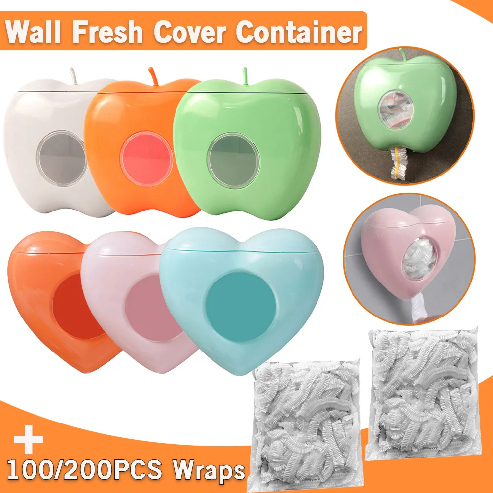 Wall Mounted Fresh Keeping Bag Storage Box Kitchen Disposable Food Cover Storage Container Fresh Cover Dispenser Box Wall Mounted Fresh Keeping Bag Storage Box Kitchen Disposable Food Cover Storage Container Fresh Cover Dispenser Box
