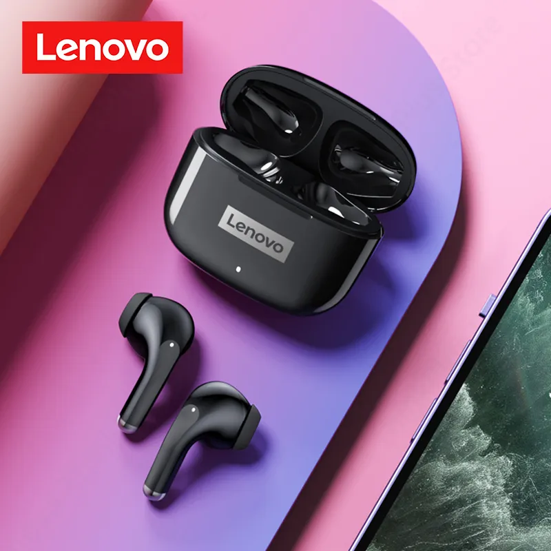 Original Lenovo LP40 Pro TWS Earphones Wireless Bluetooth 5.1 Sport Noise Reduction Headphones Touch Control 250mAH 2022 New Original Lenovo LP40 Pro TWS Earphones Wireless Bluetooth 5.1 Sport Noise Reduction Headphones Touch Control 250mAH 2022 New