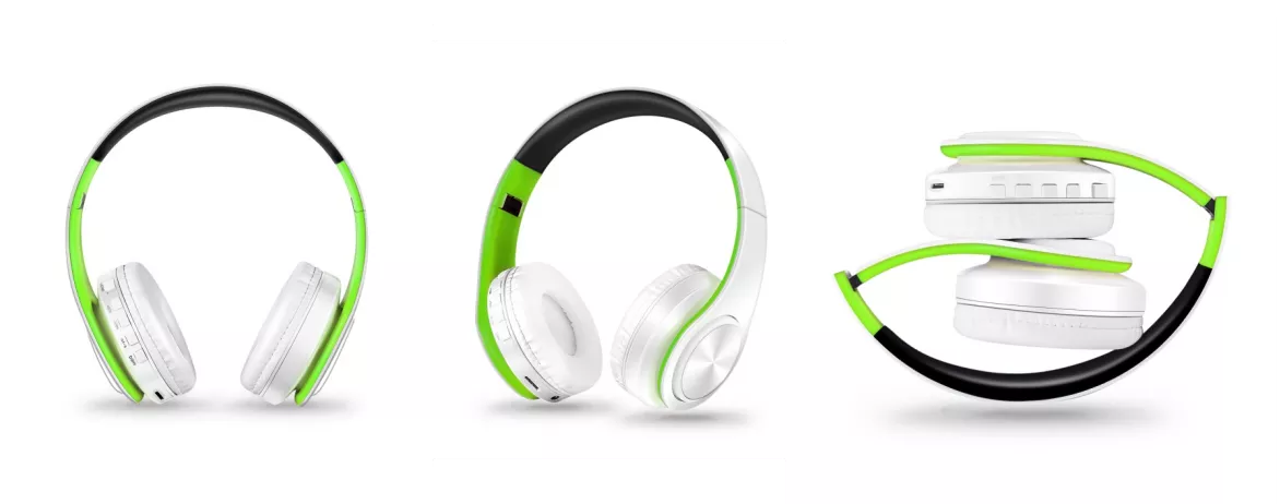 HIFI Stereo Earphones Bluetooth Headphone Music Headset FM and Support SD Card with Mic for Mobile Xiaomi Iphone Sumsamg Tablet