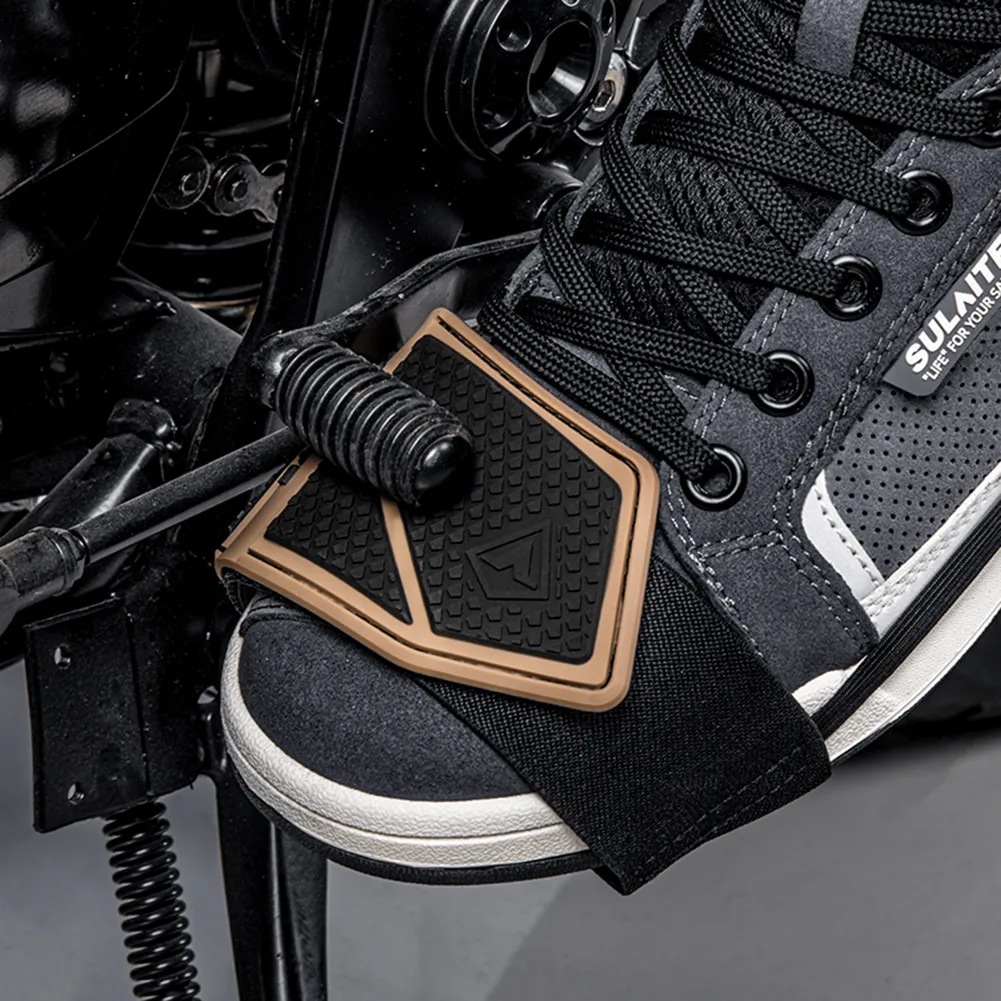 Universal Motorcycle Shifter Pad Motorcycle Shoe Protective Gear Shift Pad Anti-skid Gear Shifter Guards Protector Cover